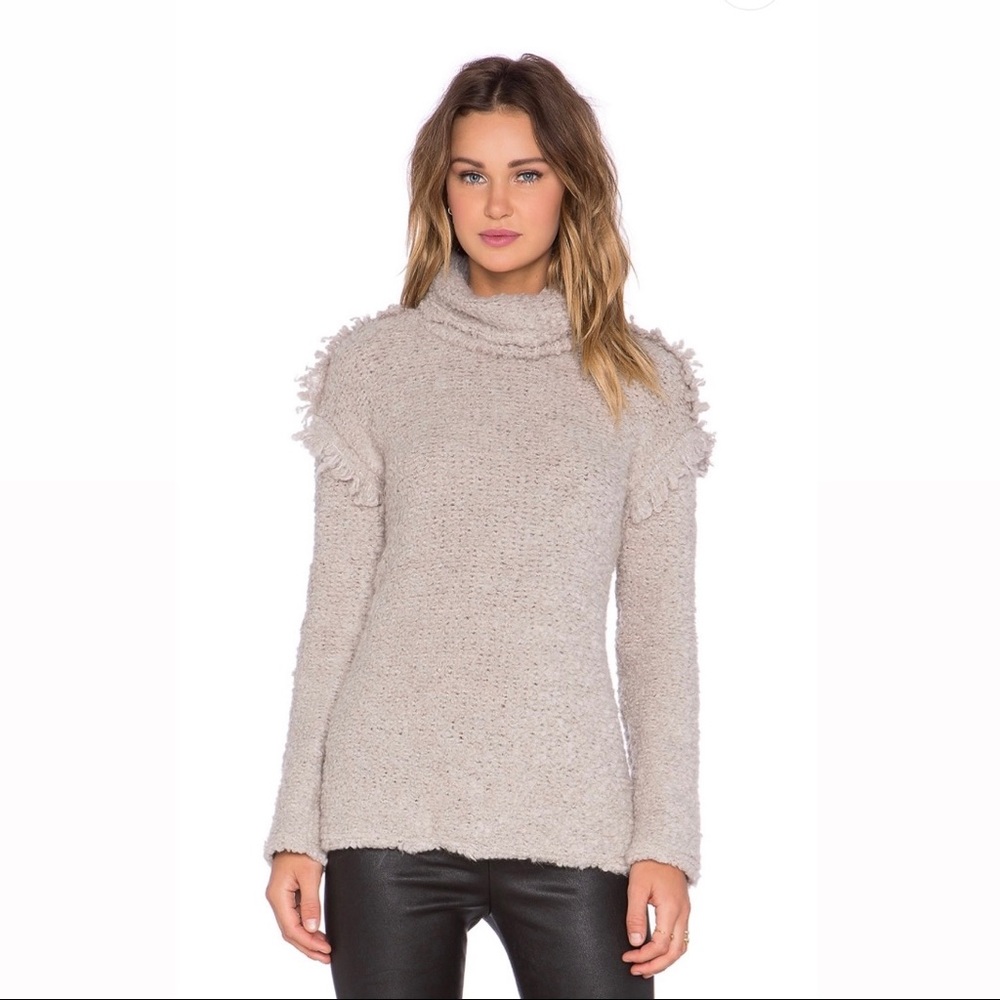 IRO Cliffe Long-Sleeve Nubby Sweater